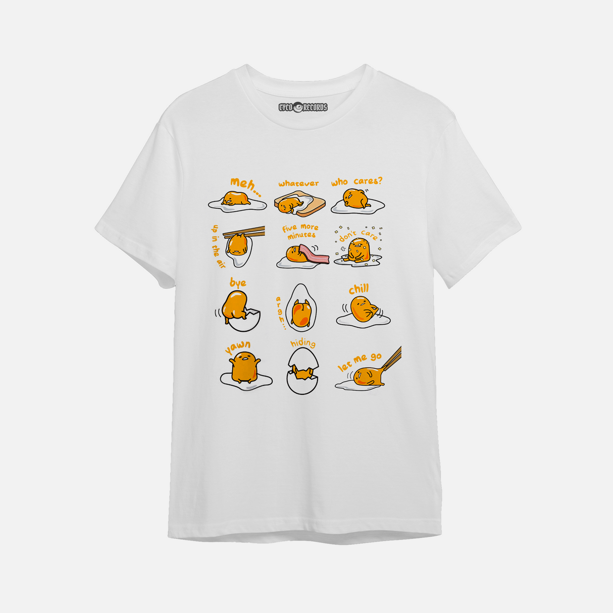 Sanrio - Gudetama Poses - Polera
