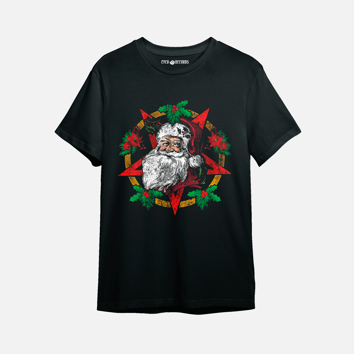 Santa Claus - Pentagram Navidad - Polera