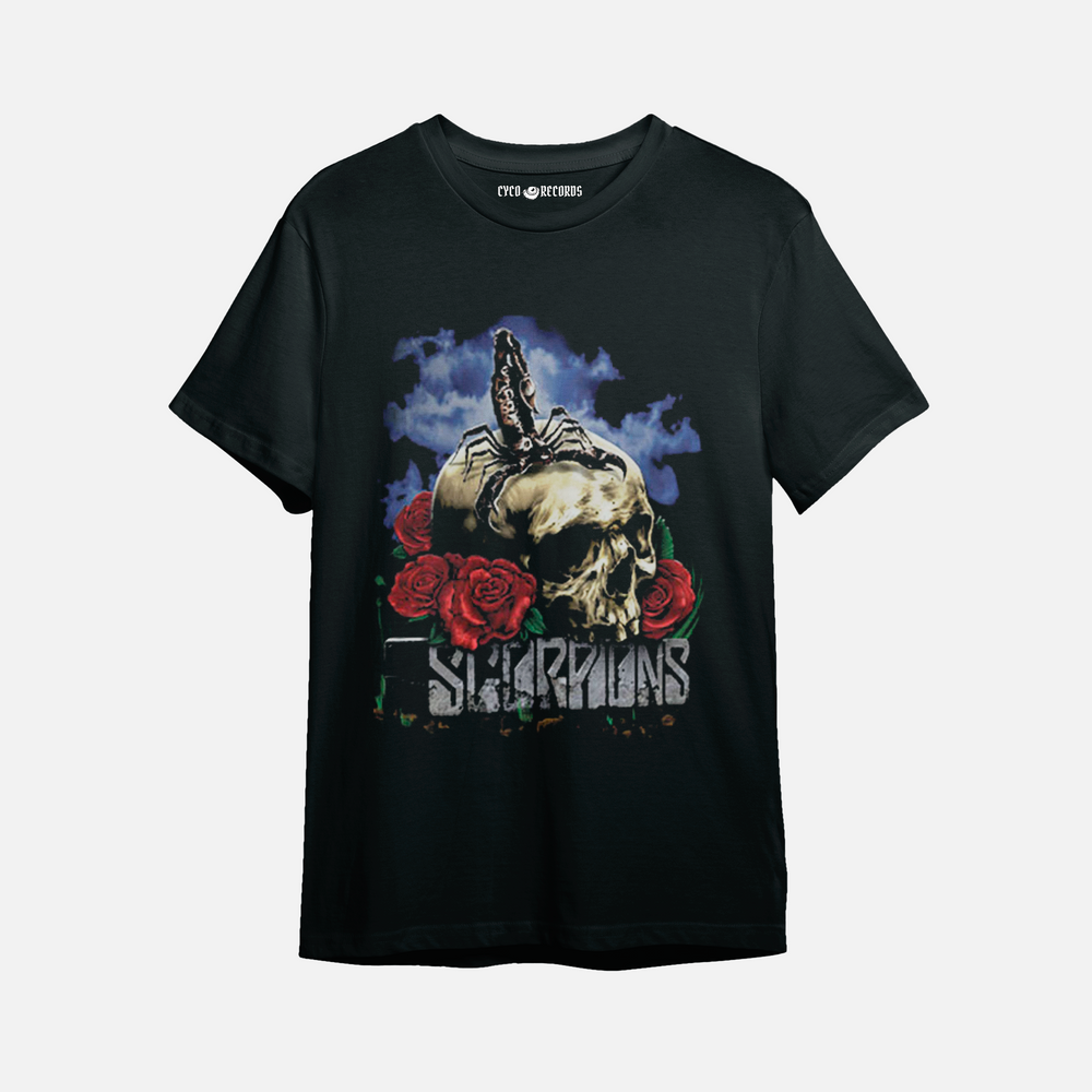 Scorpions - Skull - Polera
