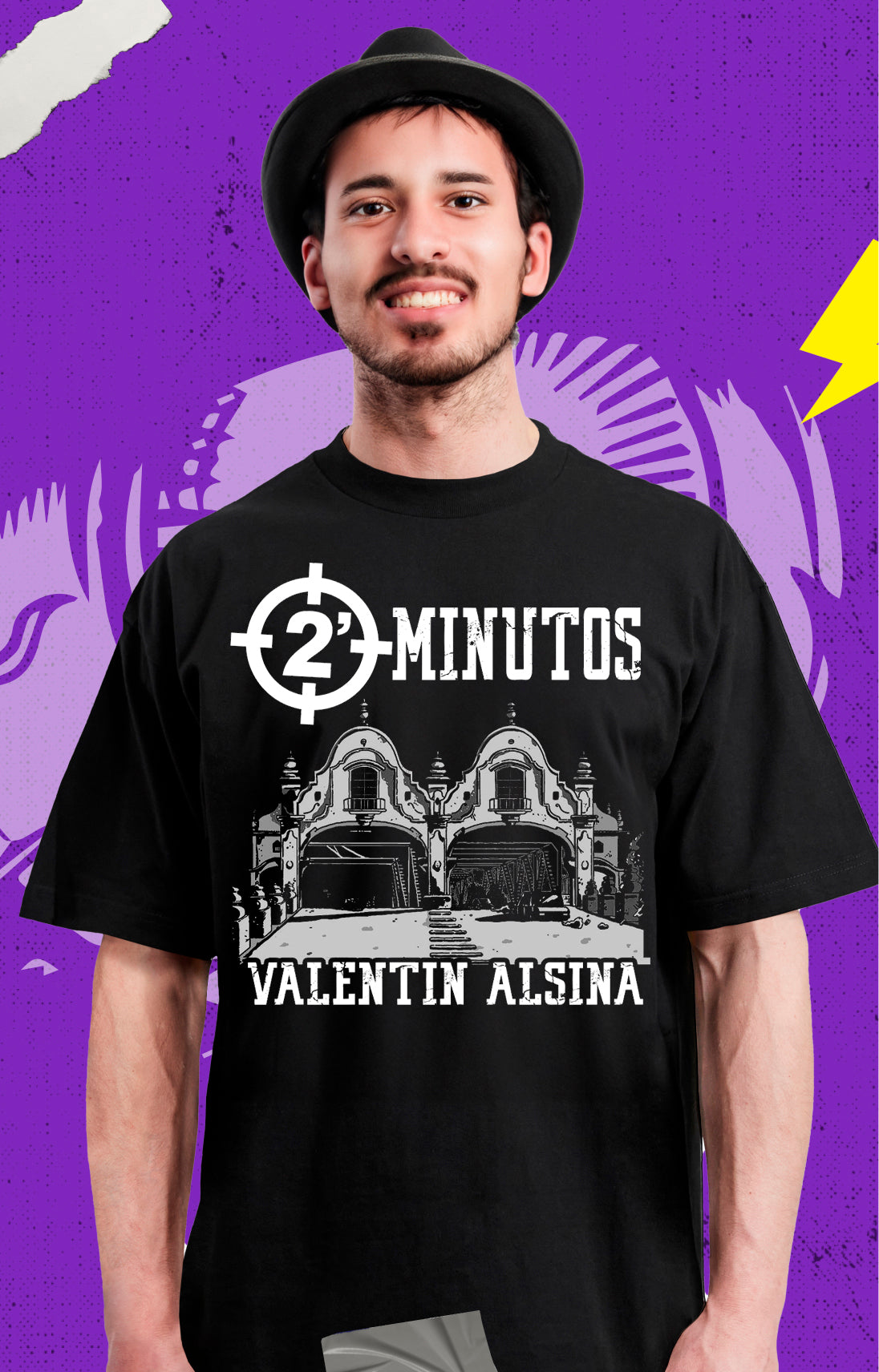 2 Minutos - Valentin Alsina - Polera