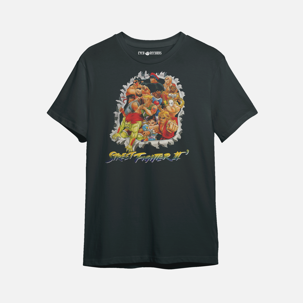 Street Fighter - Street Fighter II Poster - Polera