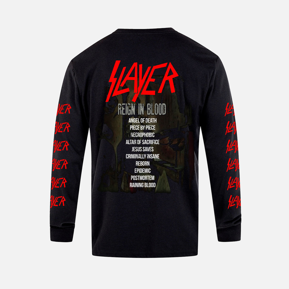 Slayer - Reign in blood - Polera Manga Larga