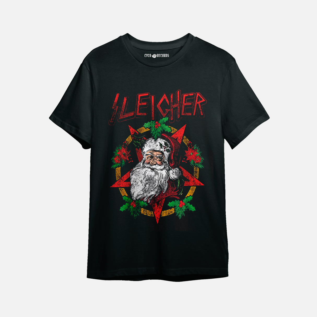 Sleigher - Slayer Tribute Santa - Polera