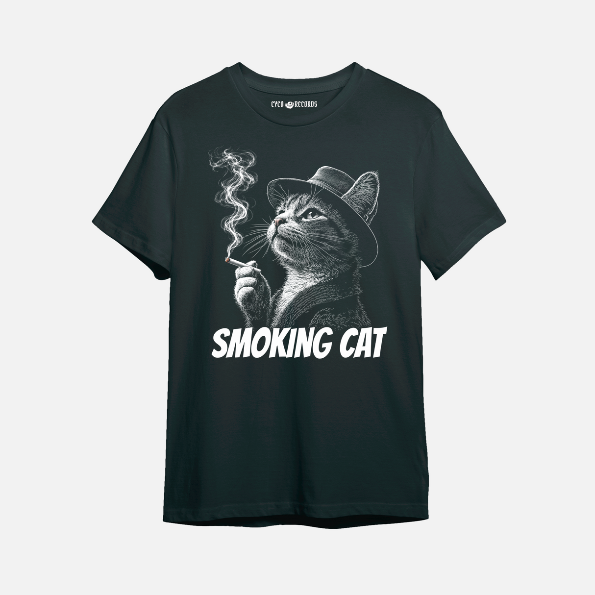 Smoking Cat V2 - Polera