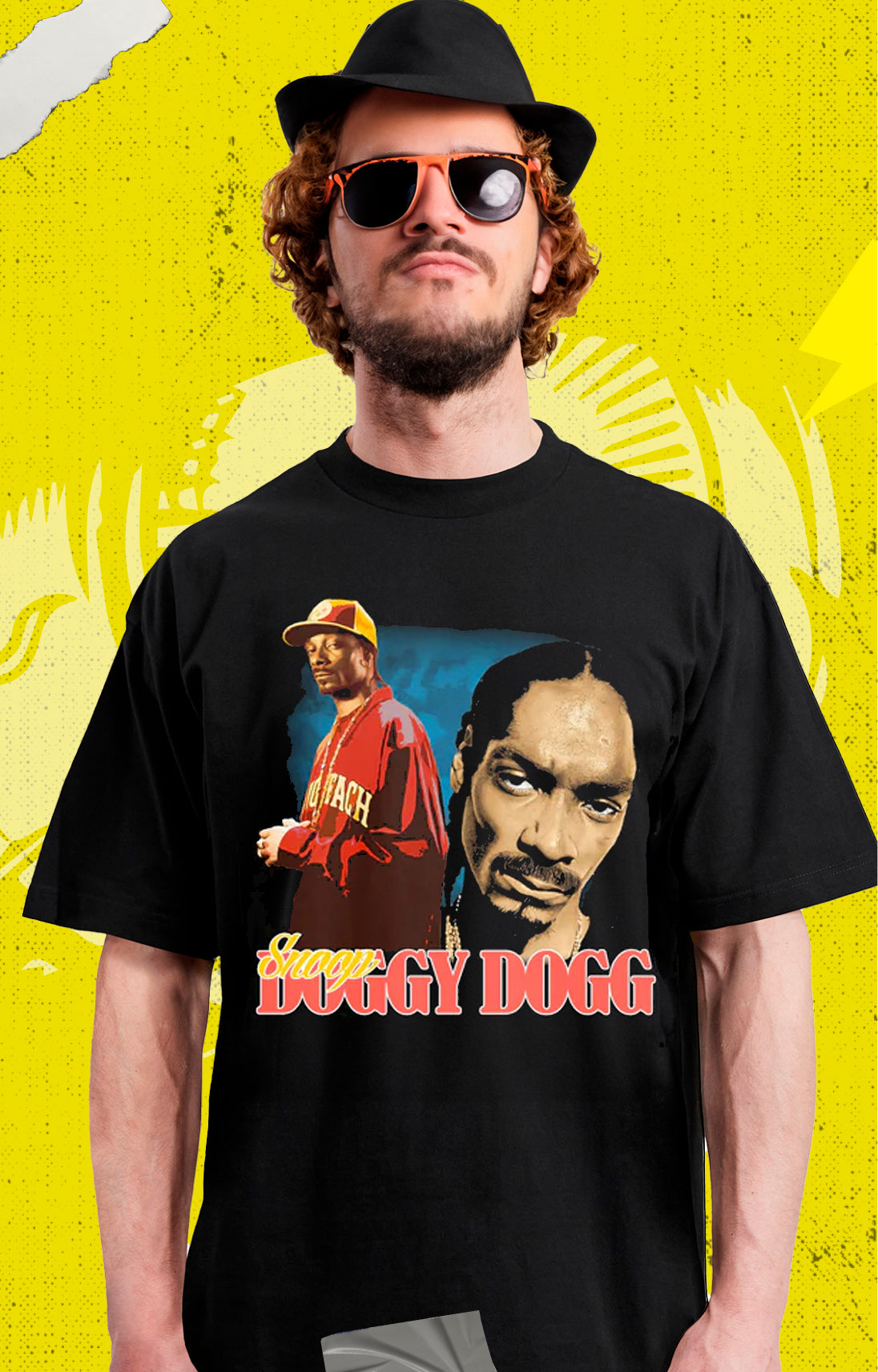 Snoop Dog - Rap Collage - Polera