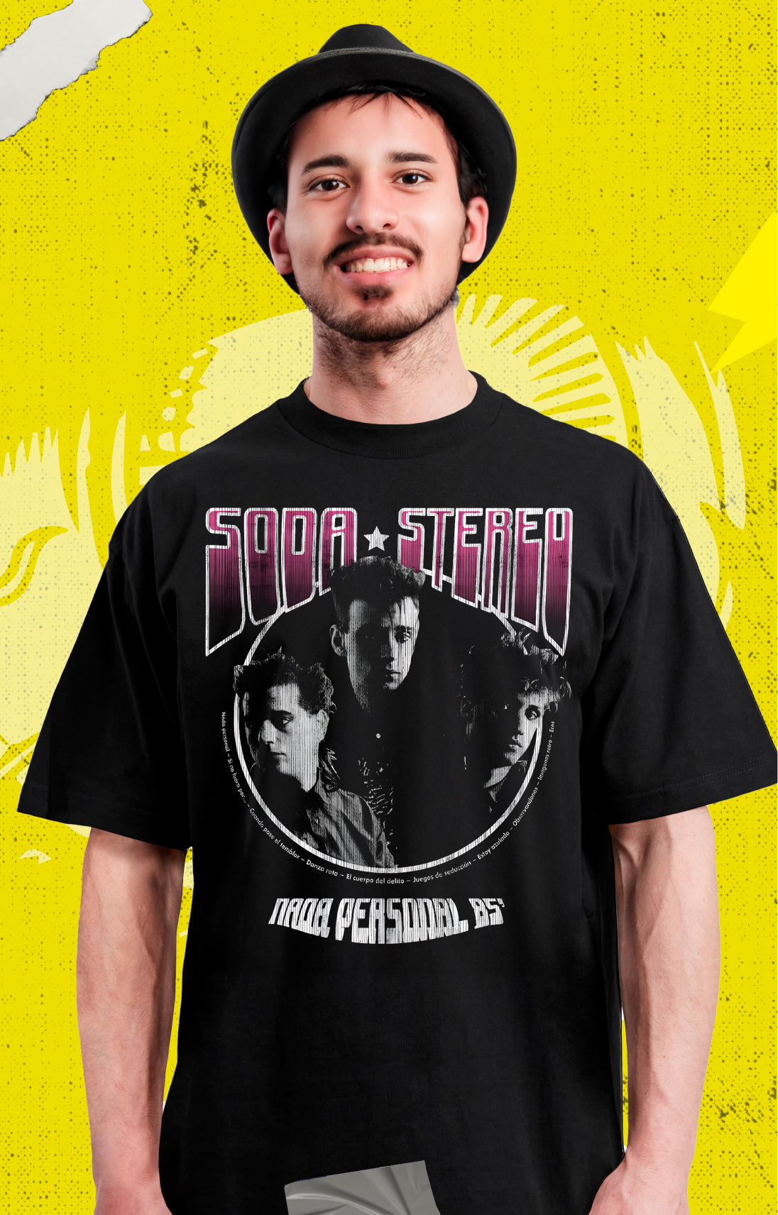 Soda Stereo - Nada Personal - Polera