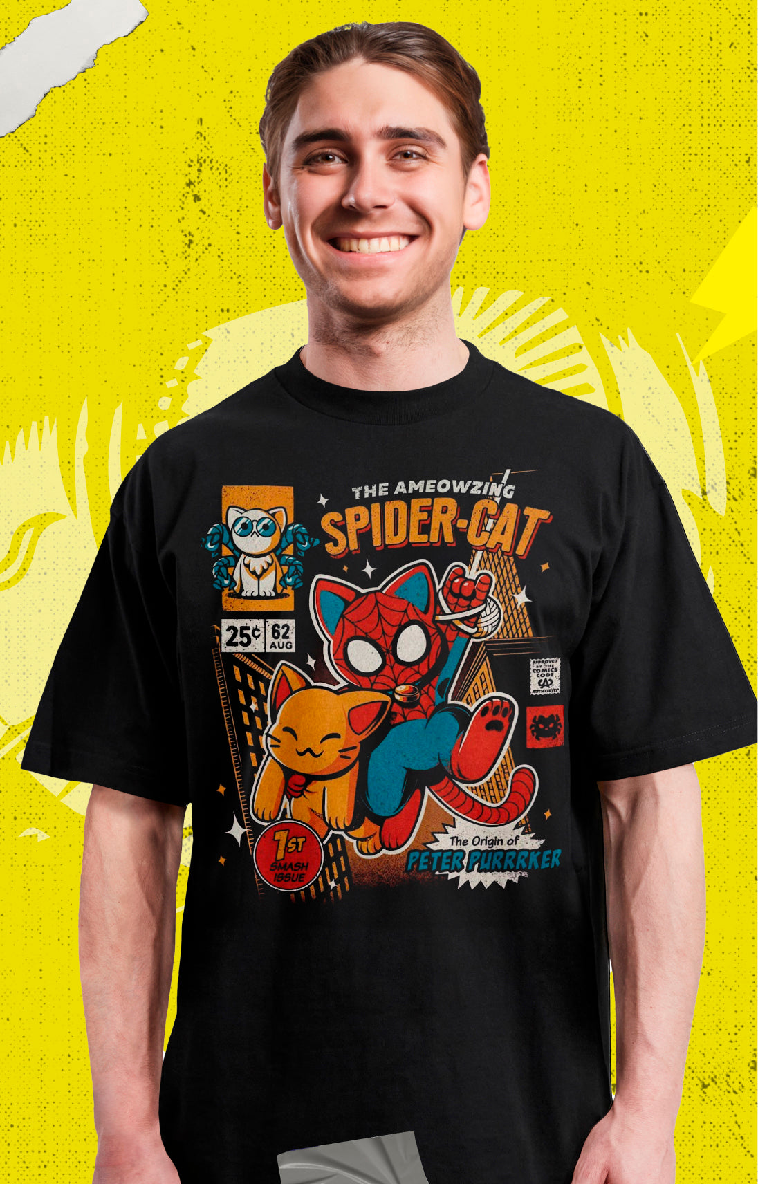 Spiderman - Spidercat - Polera