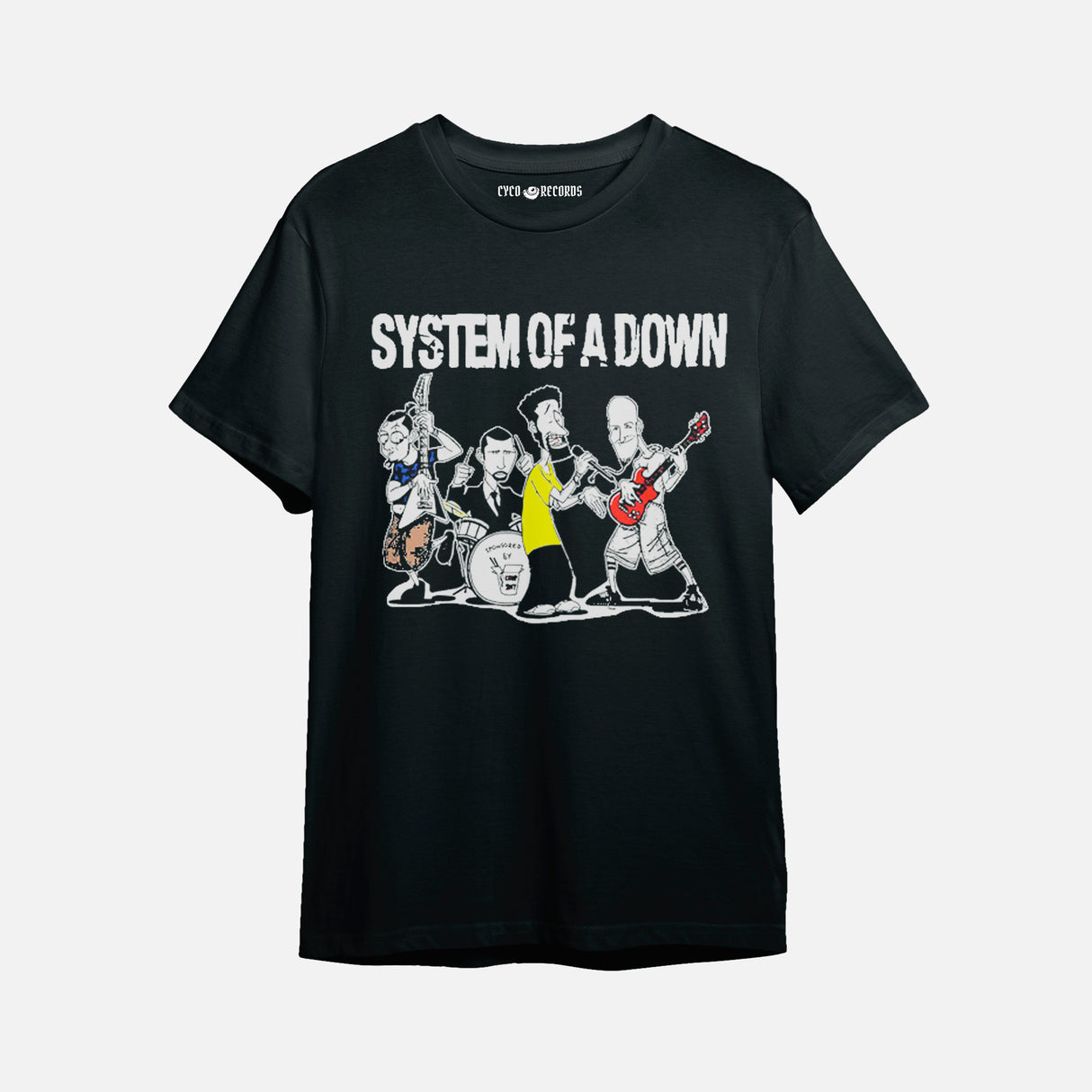 System Of a Down - Comic Band - Polera