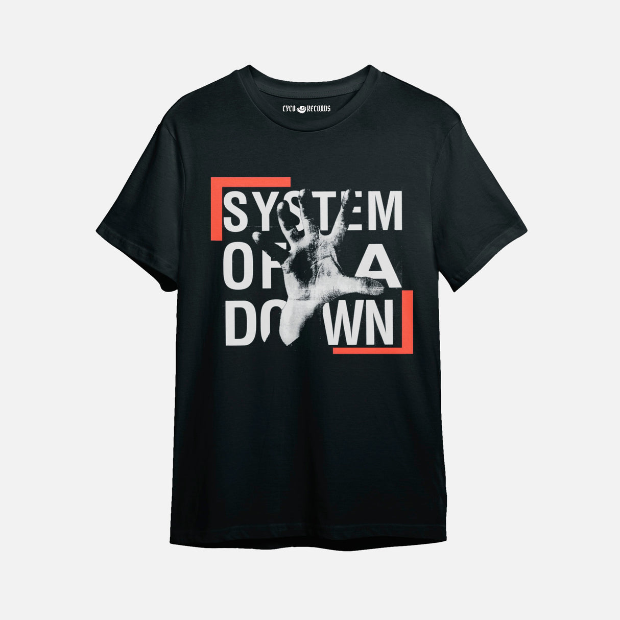 System Of A Down - Logo Mano - Polera