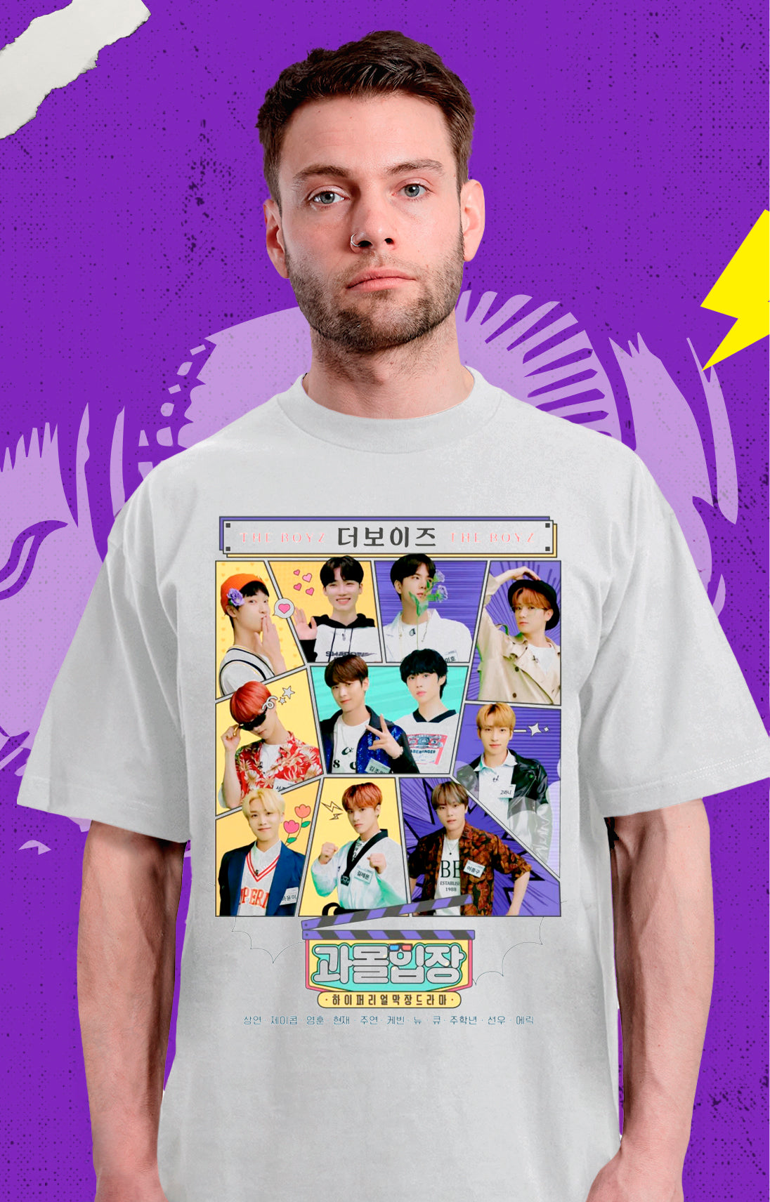 The Boyz - Collage - Polera