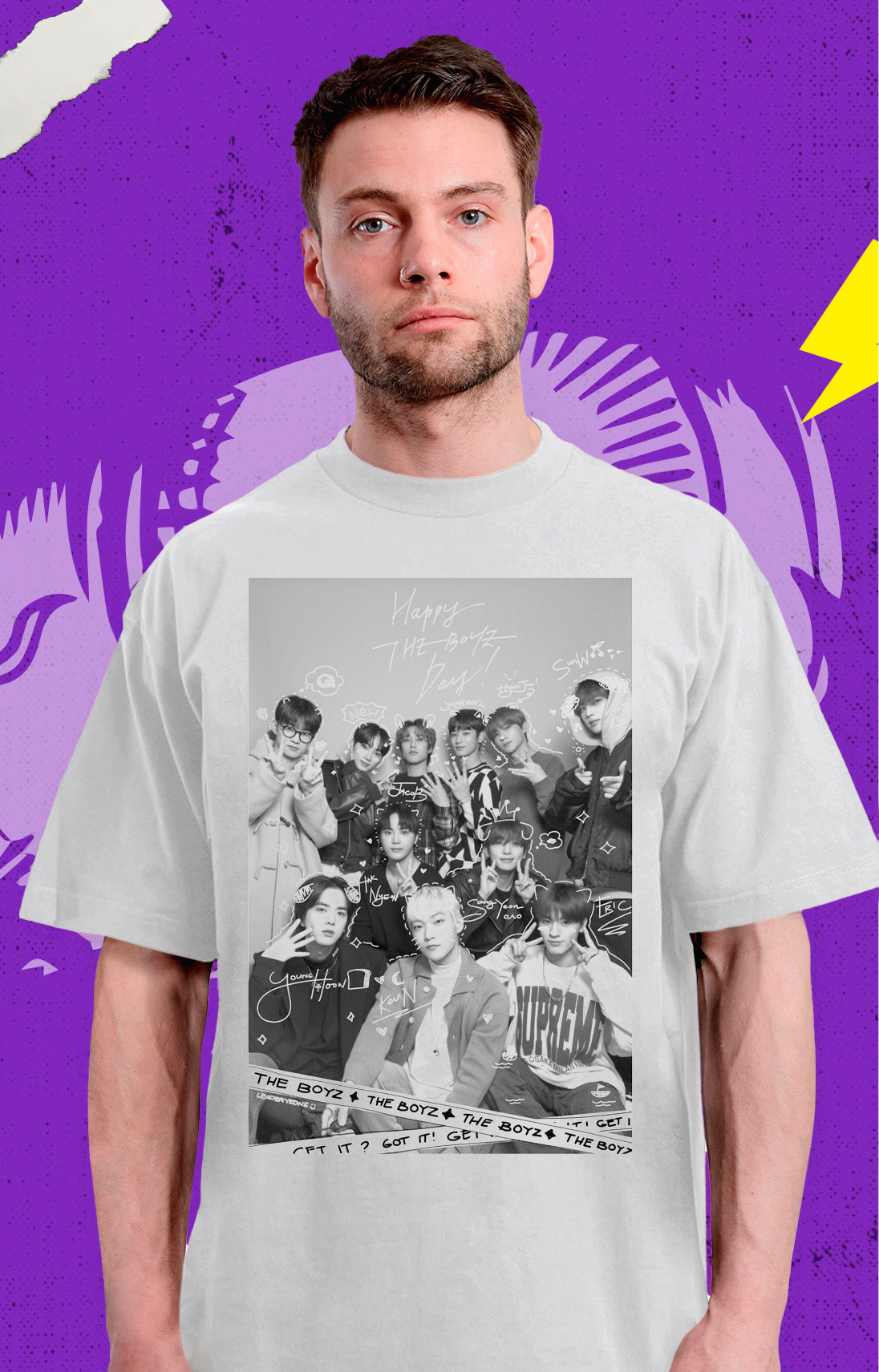 The Boyz - Happy Day - Polera
