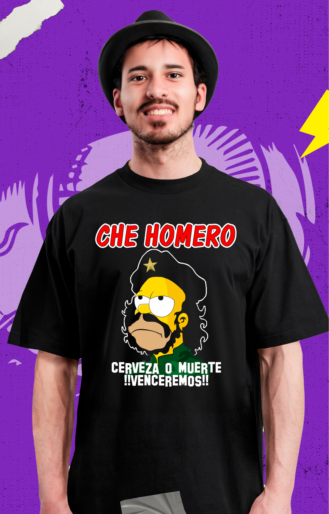 The Simpsons - Che Homero - Polera