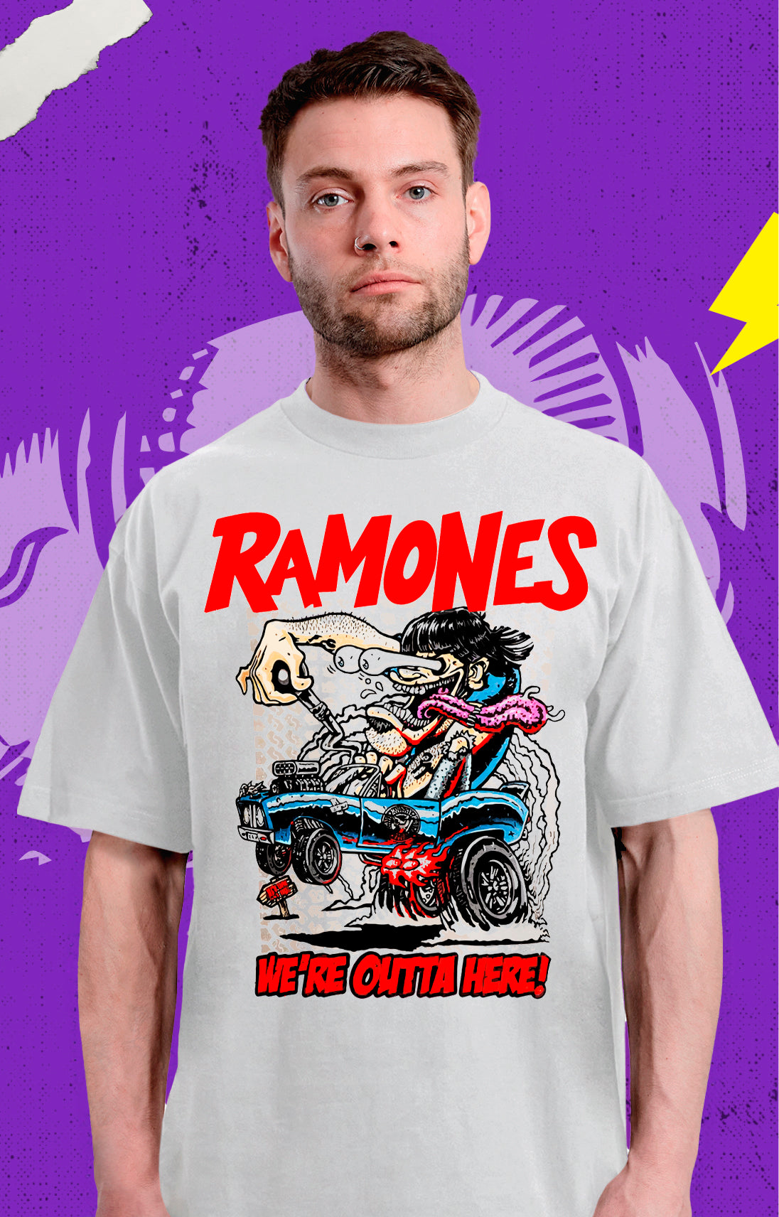 Ramones Were Outta Here! - Hardcore Punk / Rock - Polera