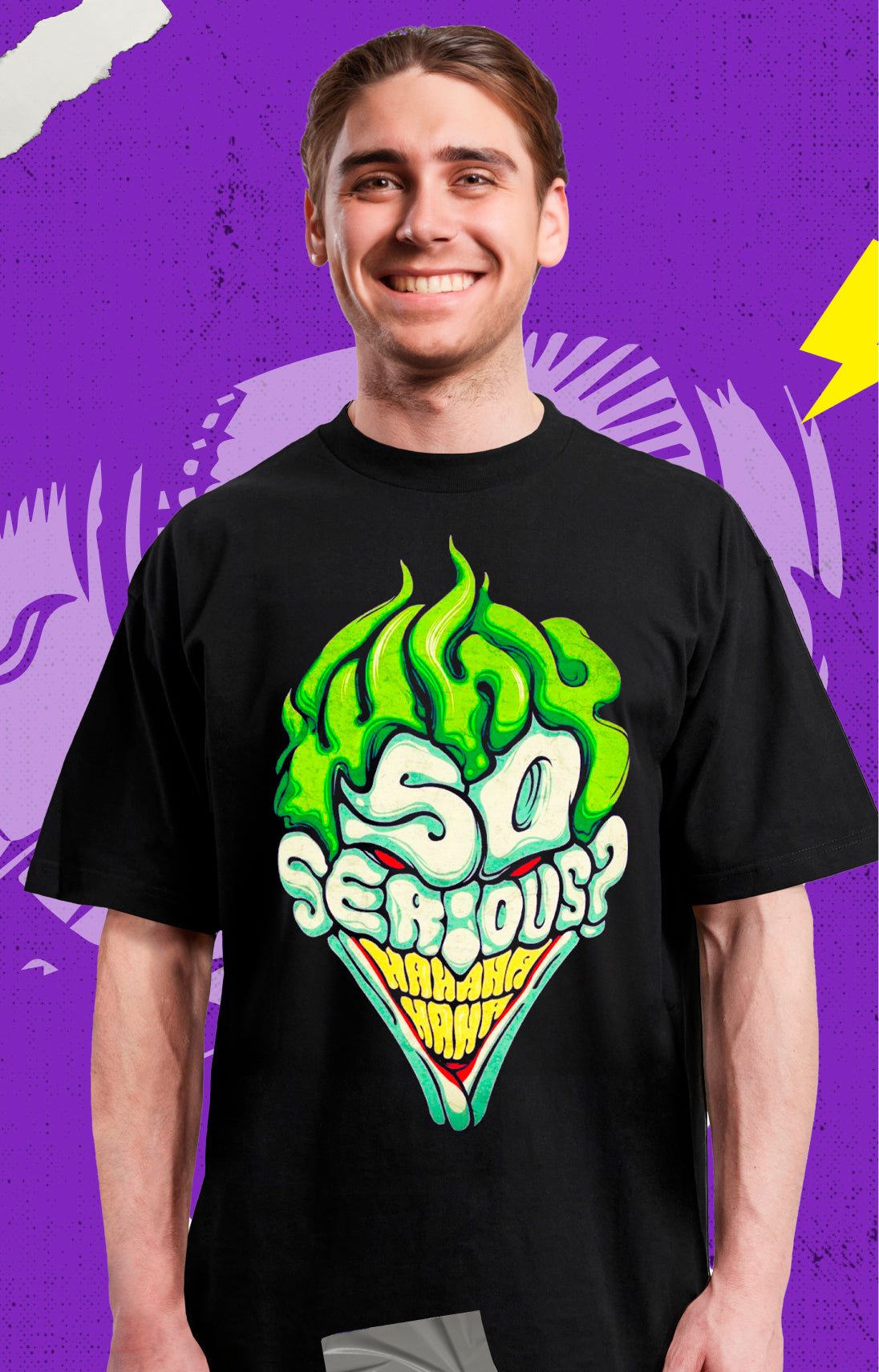 Joker - Why So Head - Polera
