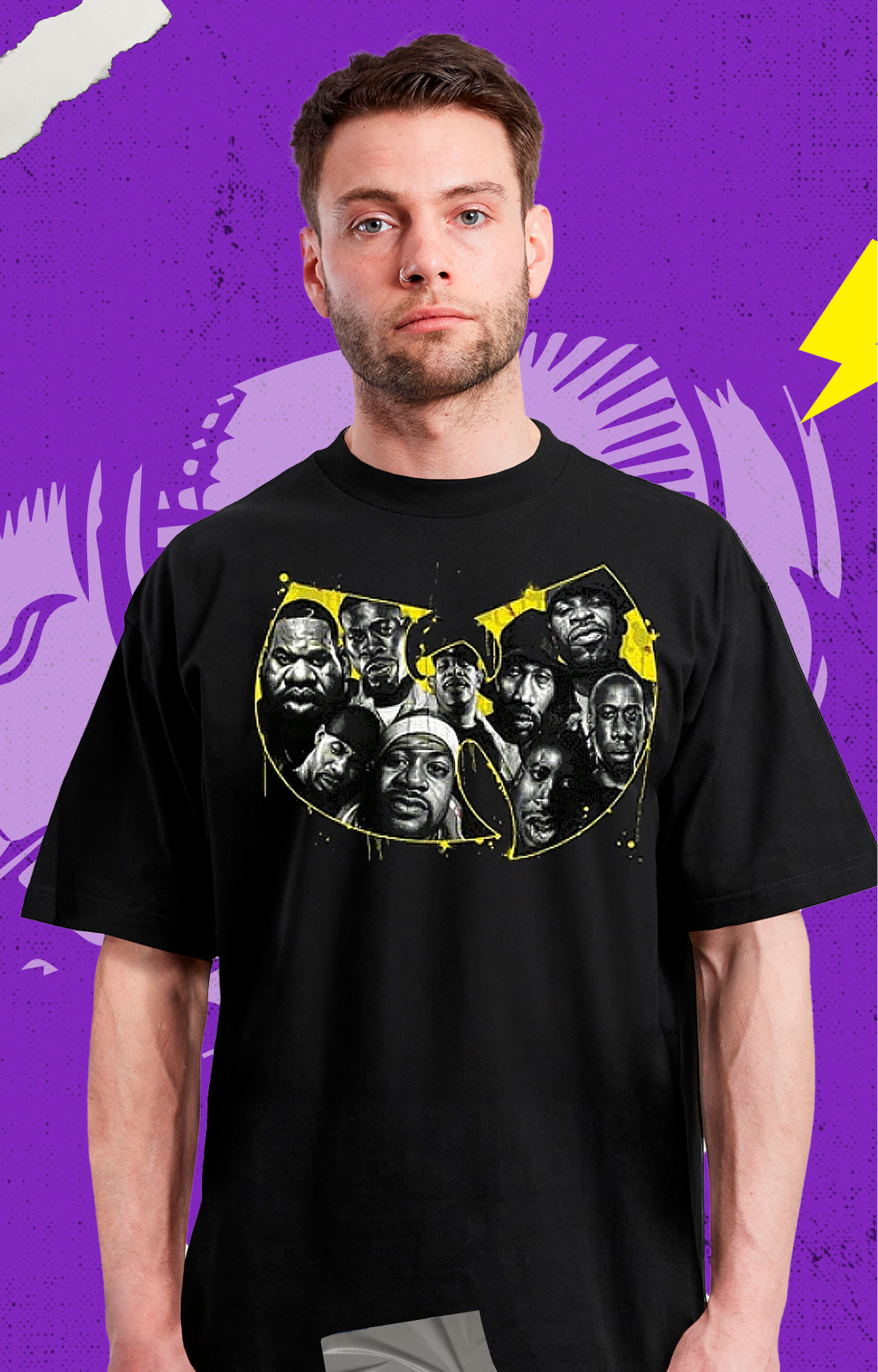 Wu-tang Clan - Logo Caras - Polera
