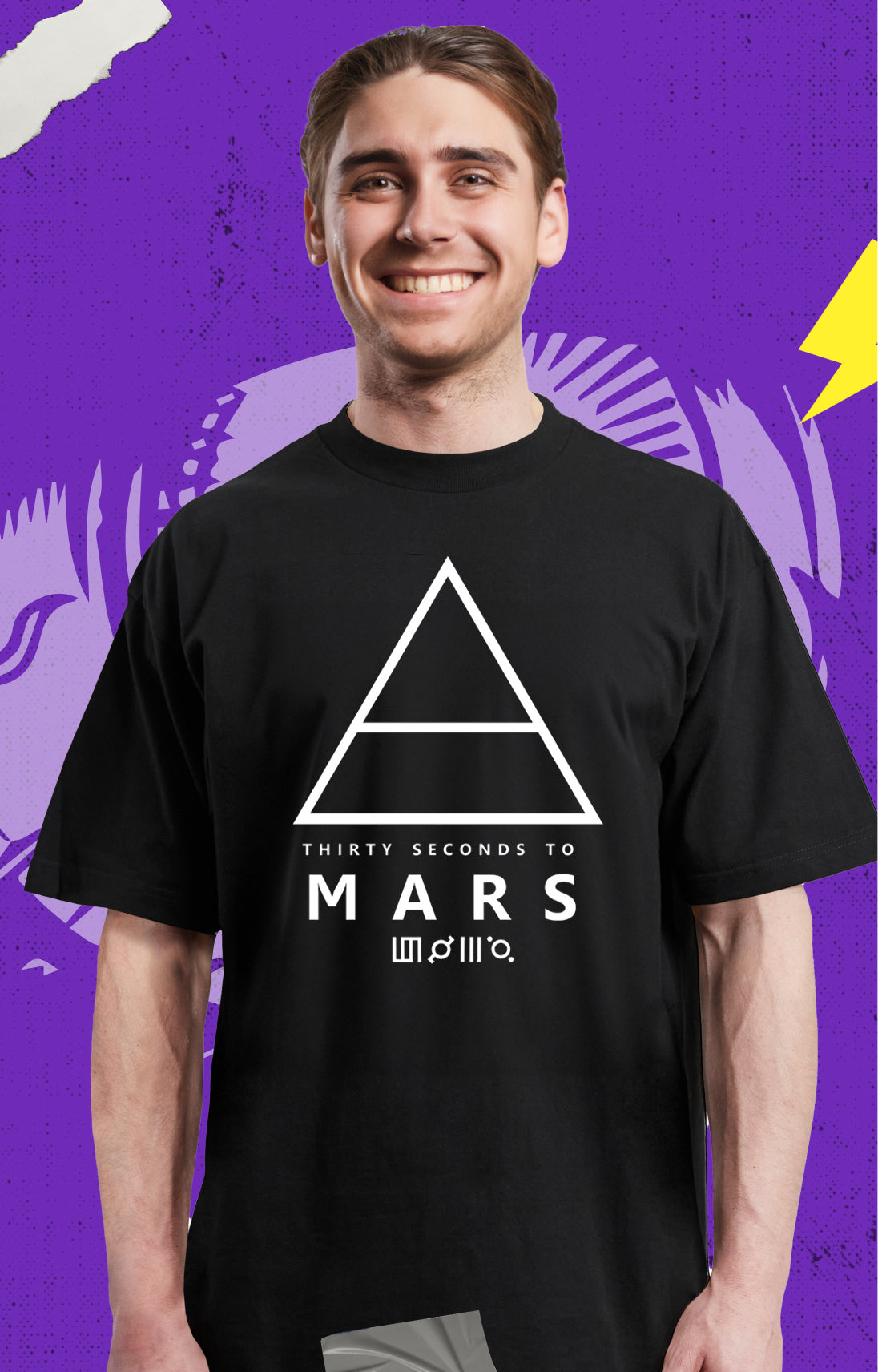 30 Seconds To Mars - Logo - Polera