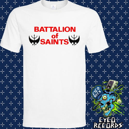 Battalion Of Saints - Logo - Hardcore Punk - Polera- Cyco Re