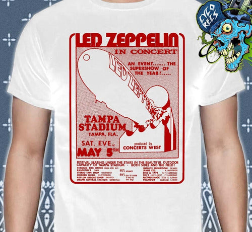 Led Zeppelin - In Concert - Rock - Polera