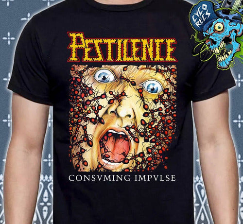 Pestilence Consuming Impulse - Death Metal - Polera