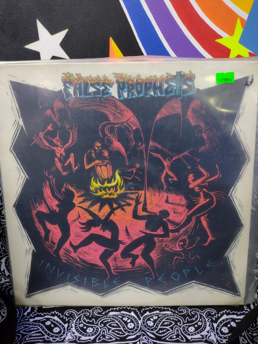 False prophets - Invisible people - Vinilo