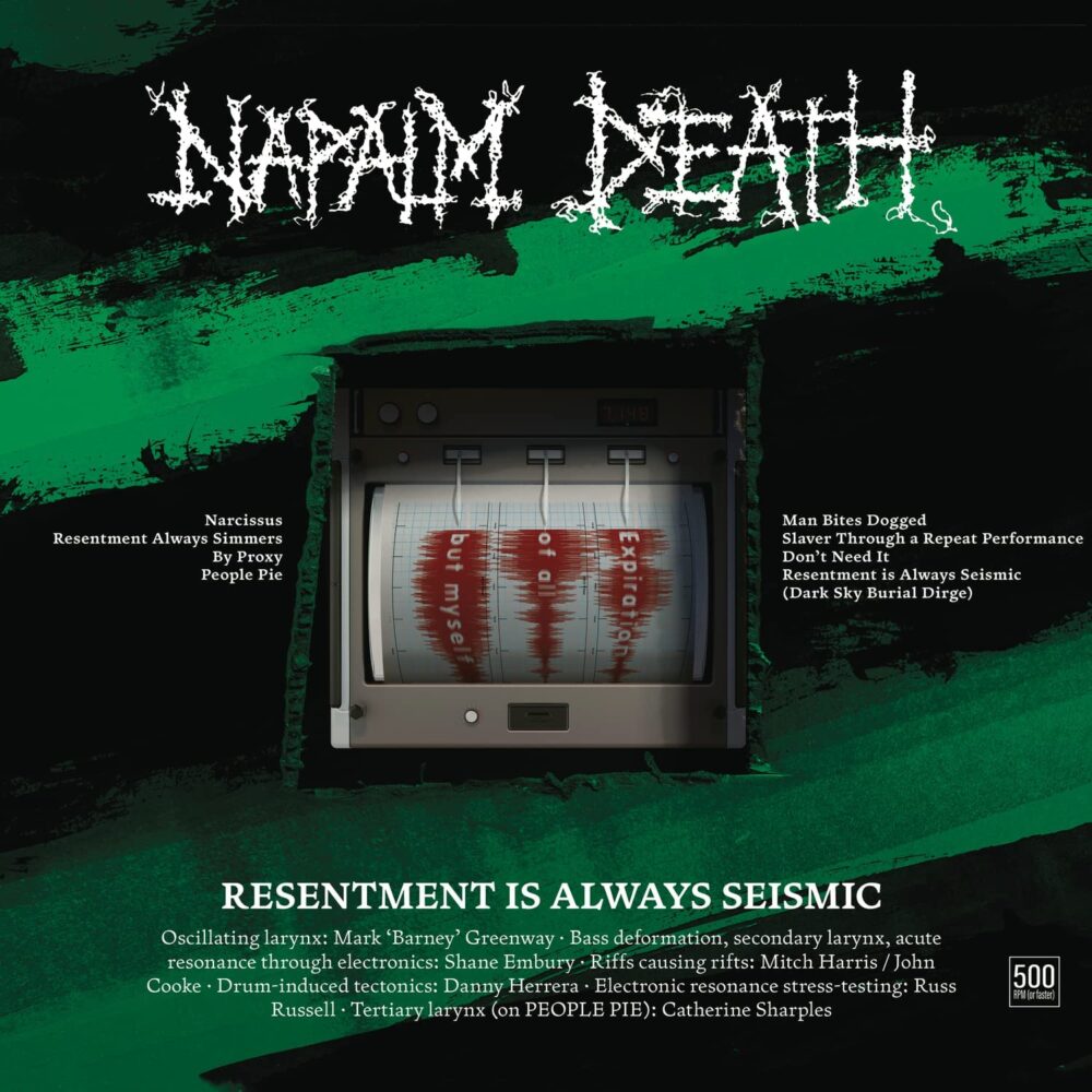 Napalm Death - Resentment is always seismic - CD