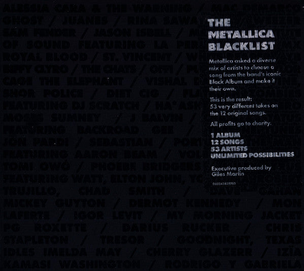 Various – The Metallica Blacklist - Tributo a METALLICA