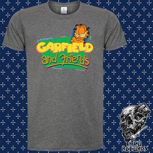 Garfield Garfield And Friends - Animacion - Polera- Cyco Rec