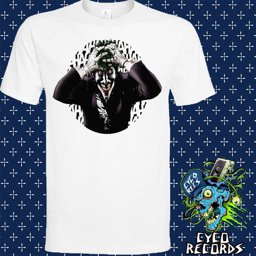 Joker - Hahahah Blanca - Comic - Polera- Cyco Records