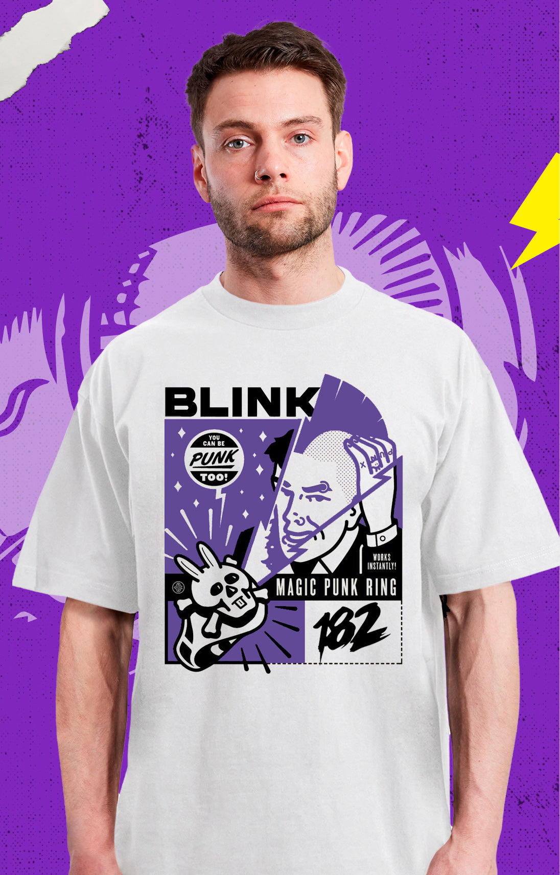 Blink 182 - Punk Ring - Polera