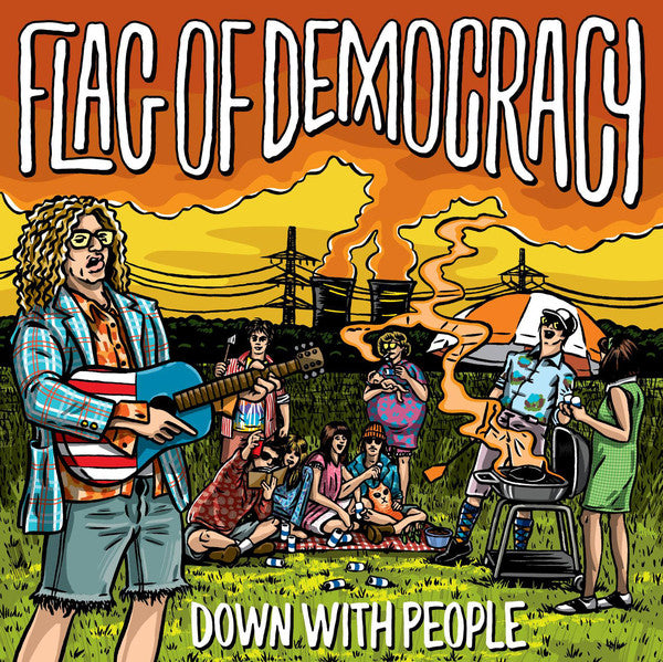 Flag Of Democracy - Down with people - LP