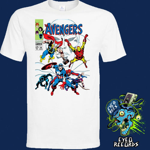 Avengers - Clasicos2 - Polera- Cyco Records