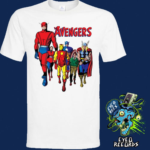 The Avengers - Comic - Polera- Cyco Records