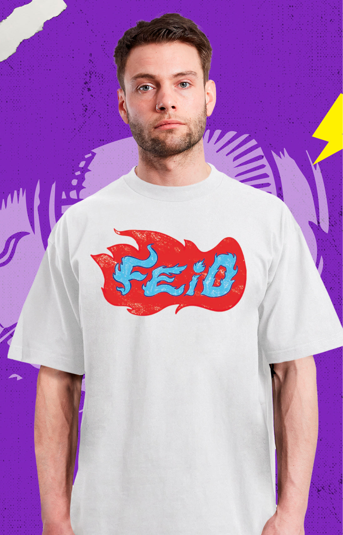 Feid - Logo Fuego - Polera