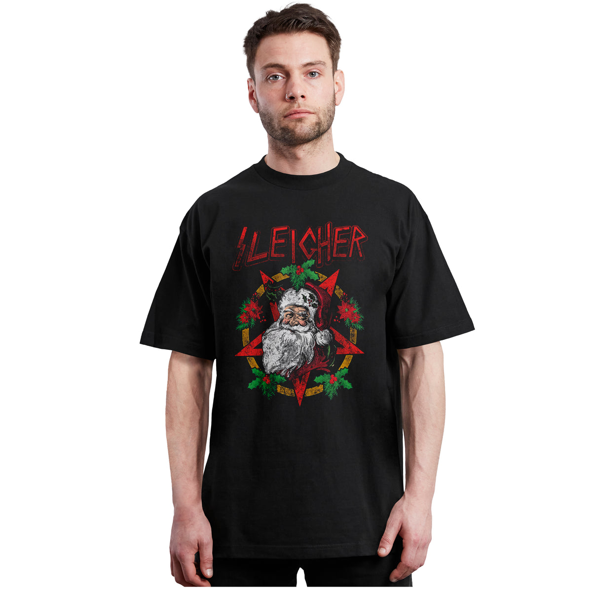 Sleigher - Slayer Tribute Santa - Polera