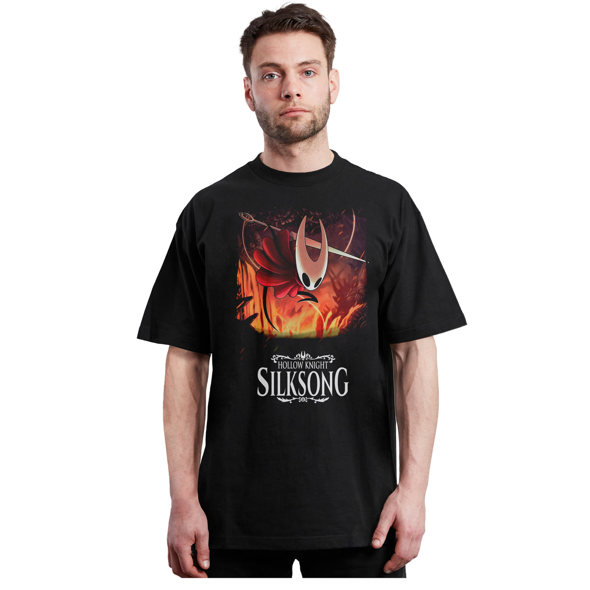 Hollow Knight Silksong - Portada - Polera