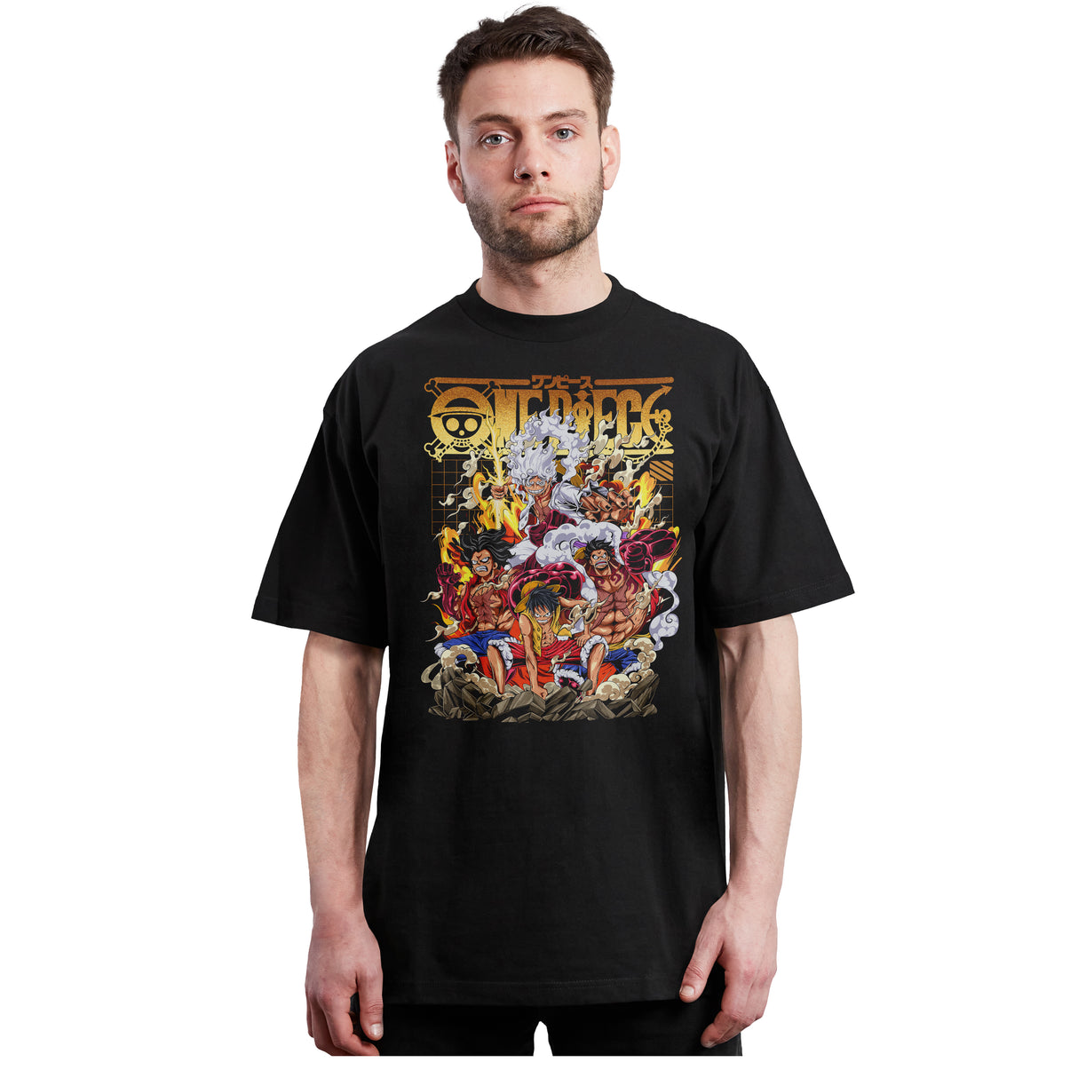 One Piece - Luffy All Gears - Polera