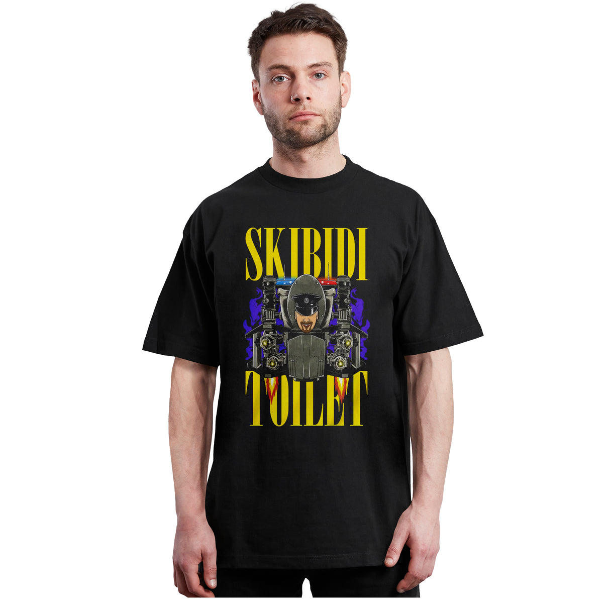 Skibidi Toilet - Policia Juegos - Polera