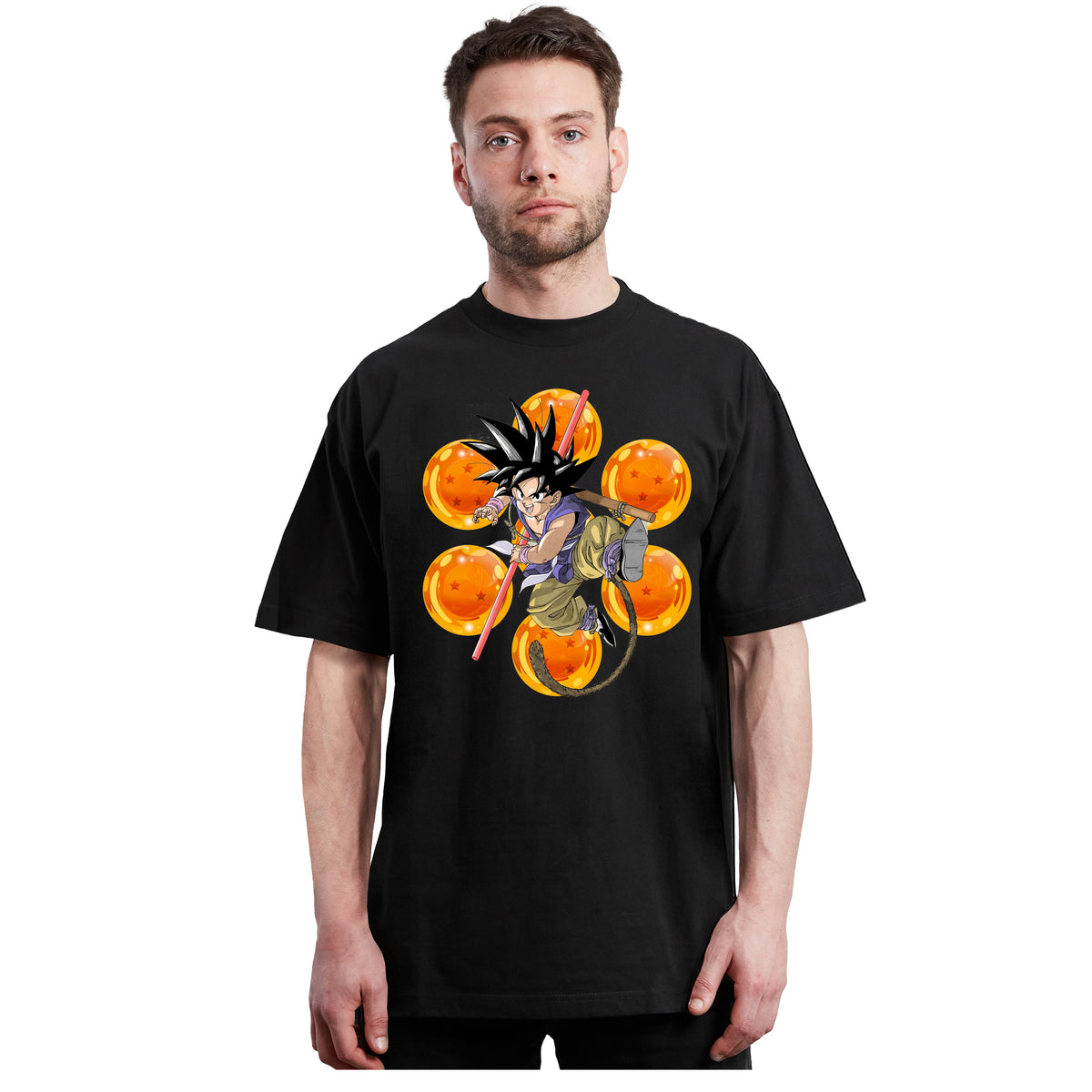 Dragon Ball - Goku Niño Esferas - Polera