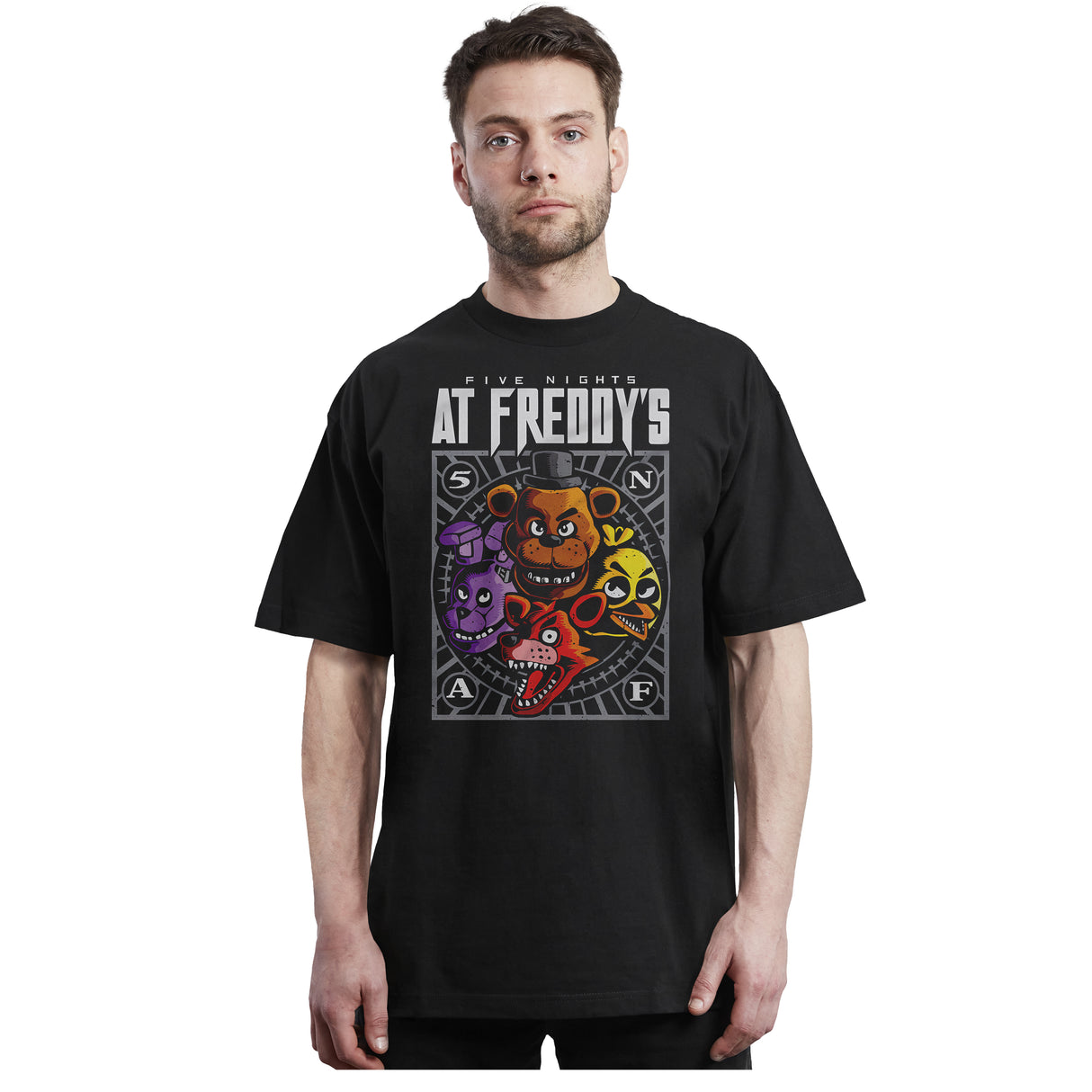 Five Night Freddys - Metal Poster - Polera