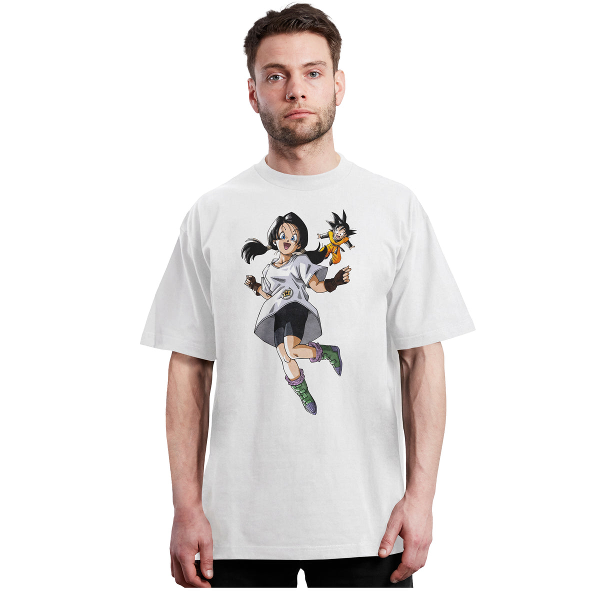 Dragon Ball - Videl y Goten - Polera