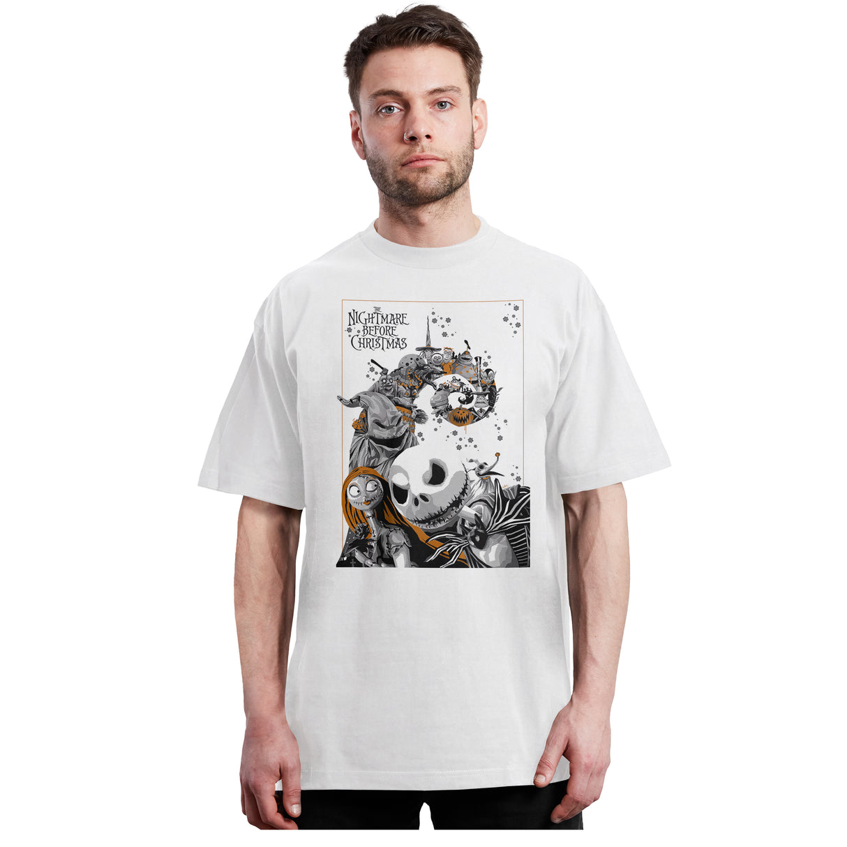 El extraño mundo de jack - Tim Burton - Polera