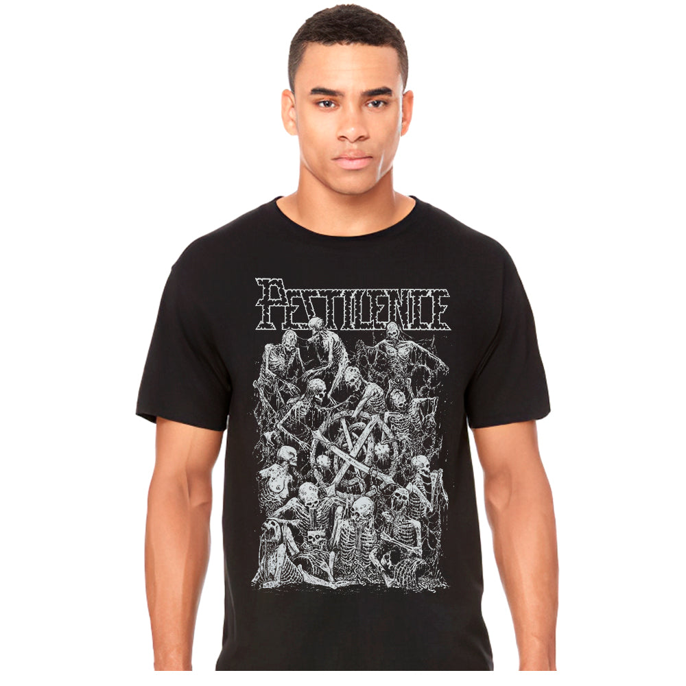 Pestilence - Skull - Polera