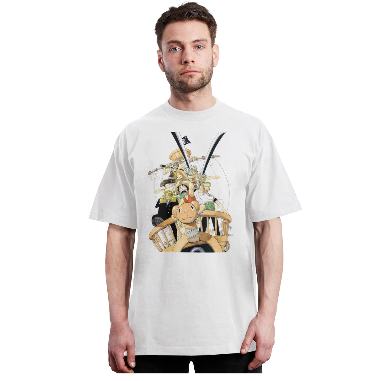 One Piece - Mugiwaras Barco - Polera