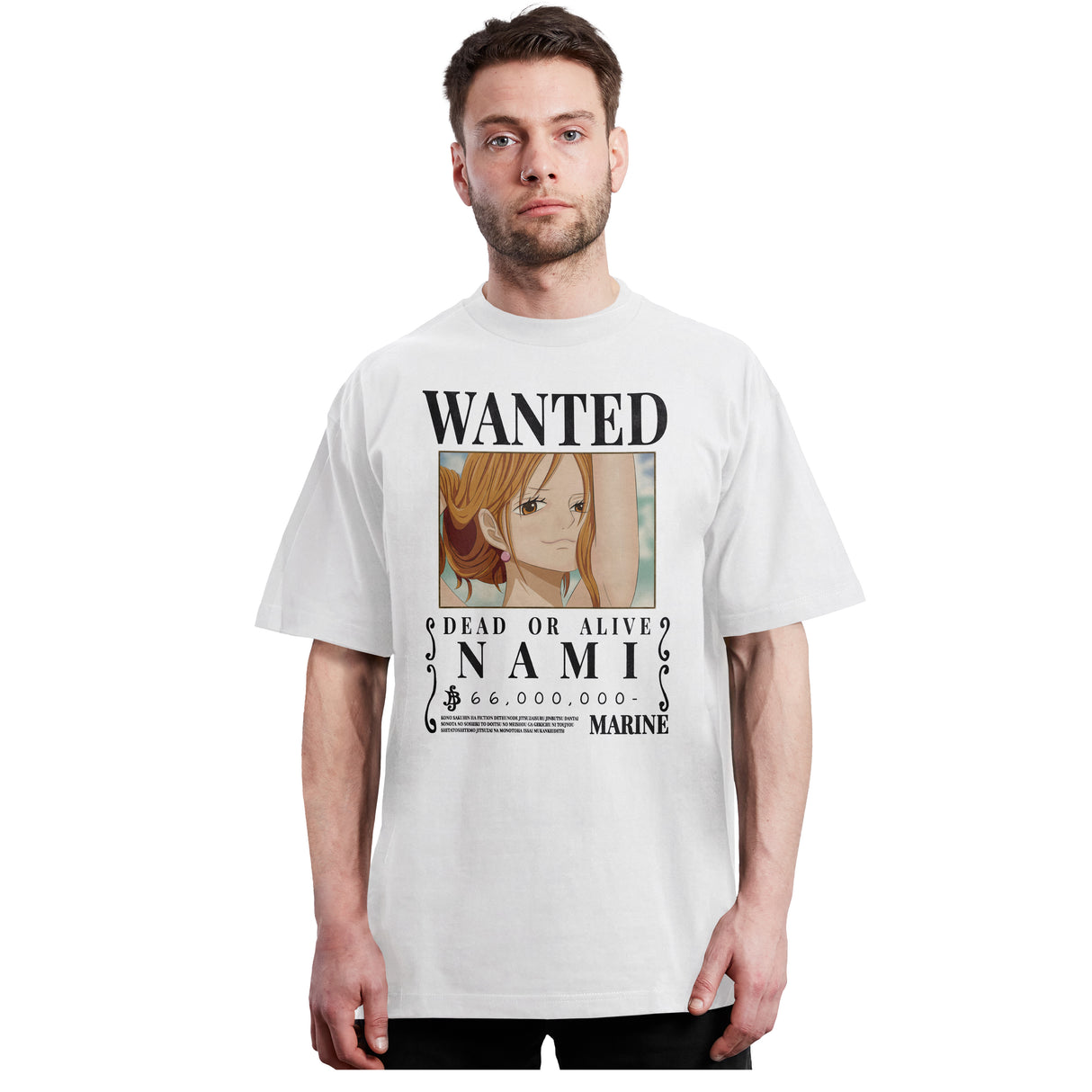 One Piece - Nami Wanted - Polera