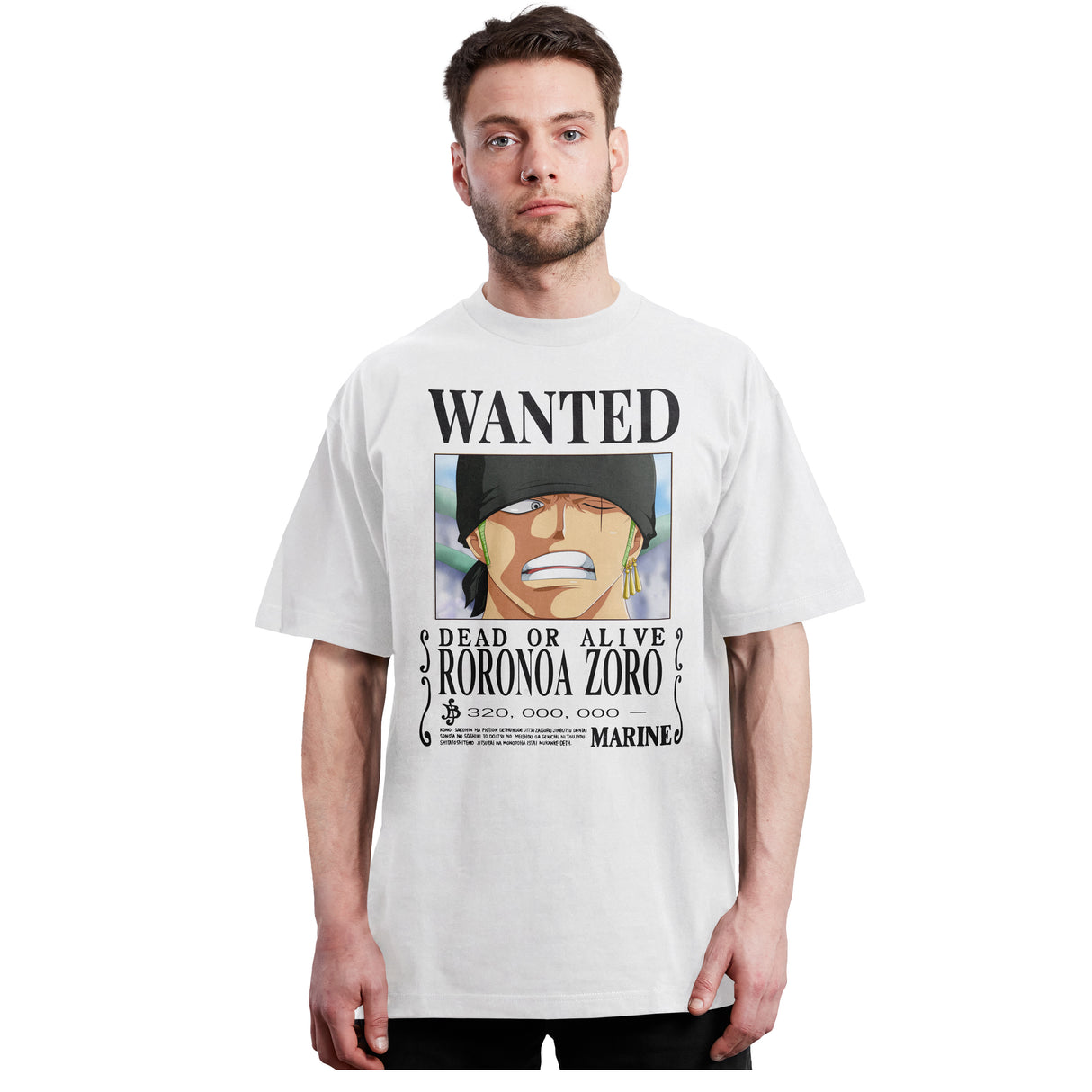 One Piece - Zoro Wanted - Polera