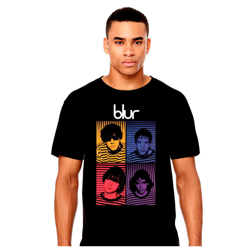 Blur - brit pop caras - Polera