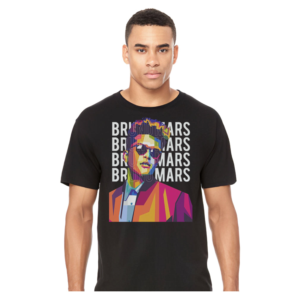 Bruno Mars - Clolor Art - Polera