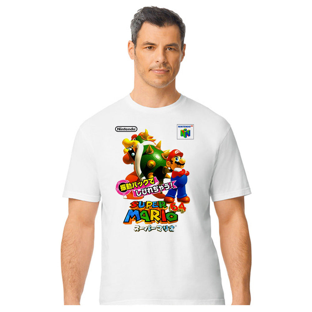 Bowser y mario 64 - Videojuegos - Polera