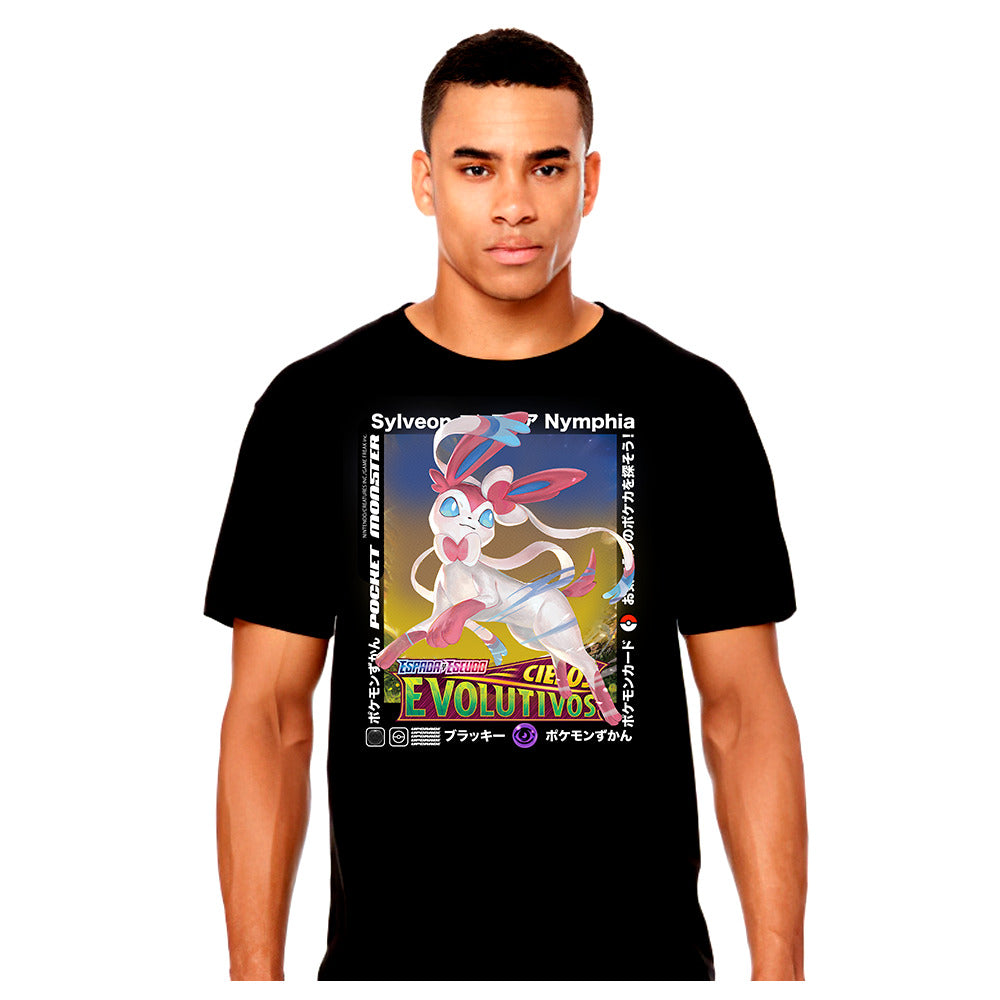 Pokemon - Sylveon Evolution Skyes - Polera
