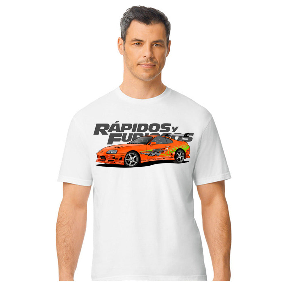 Fast and Furious - Rapidos furiosos Orange - Polera